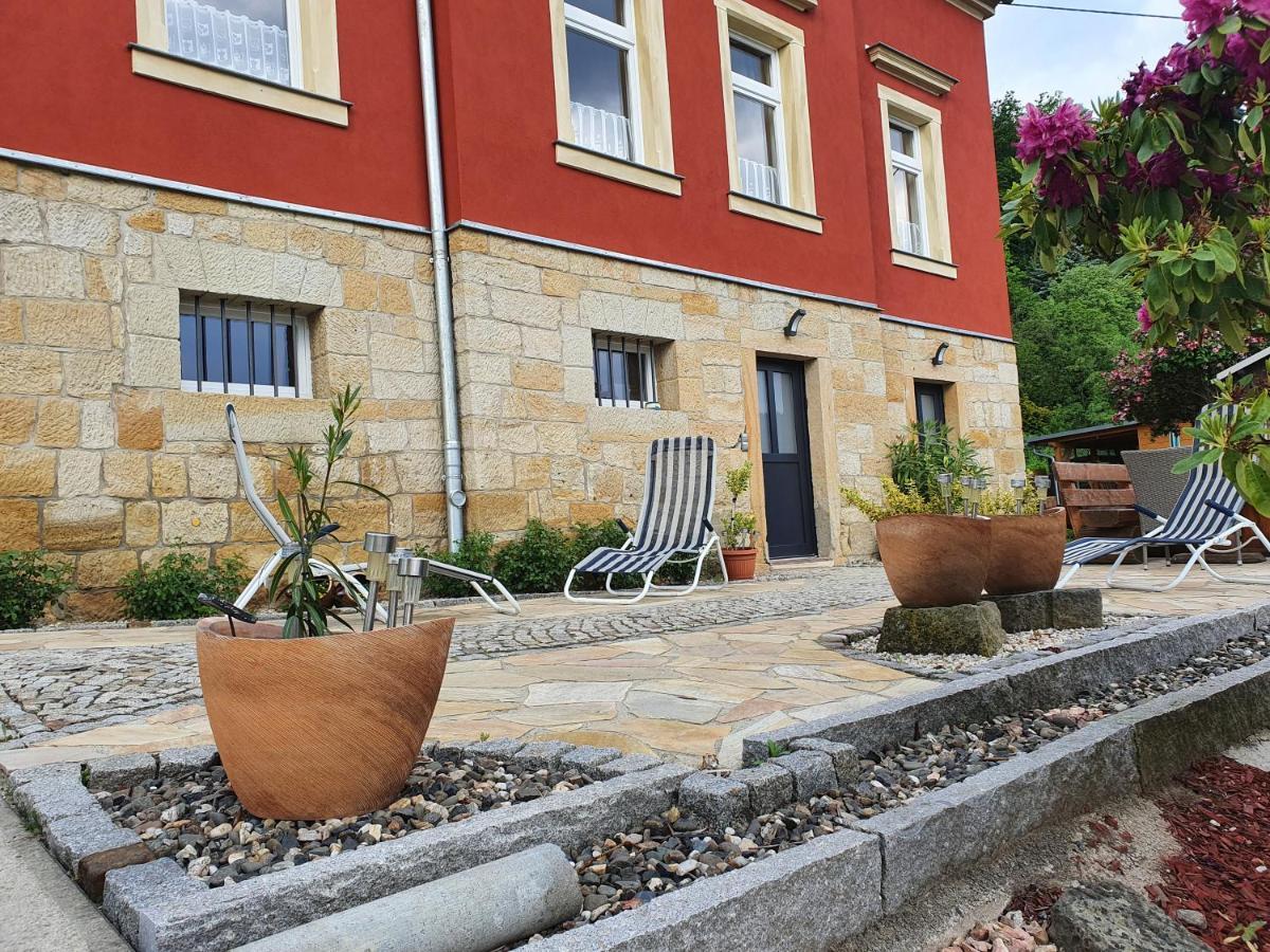 Ferienwohnung "Moeller" Rathmannsdorf Exteriör bild