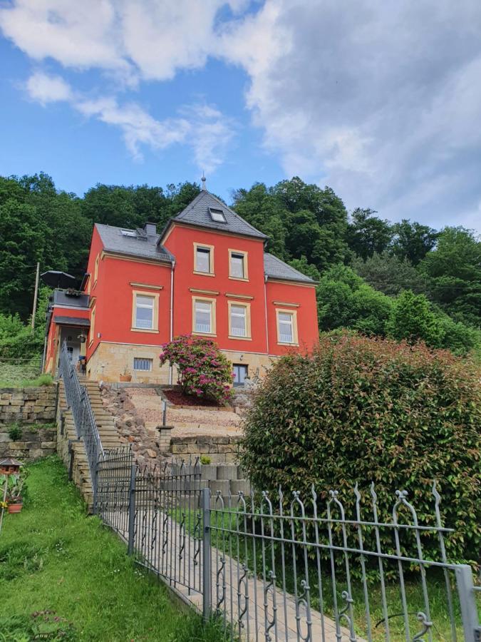 Ferienwohnung "Moeller" Rathmannsdorf Exteriör bild