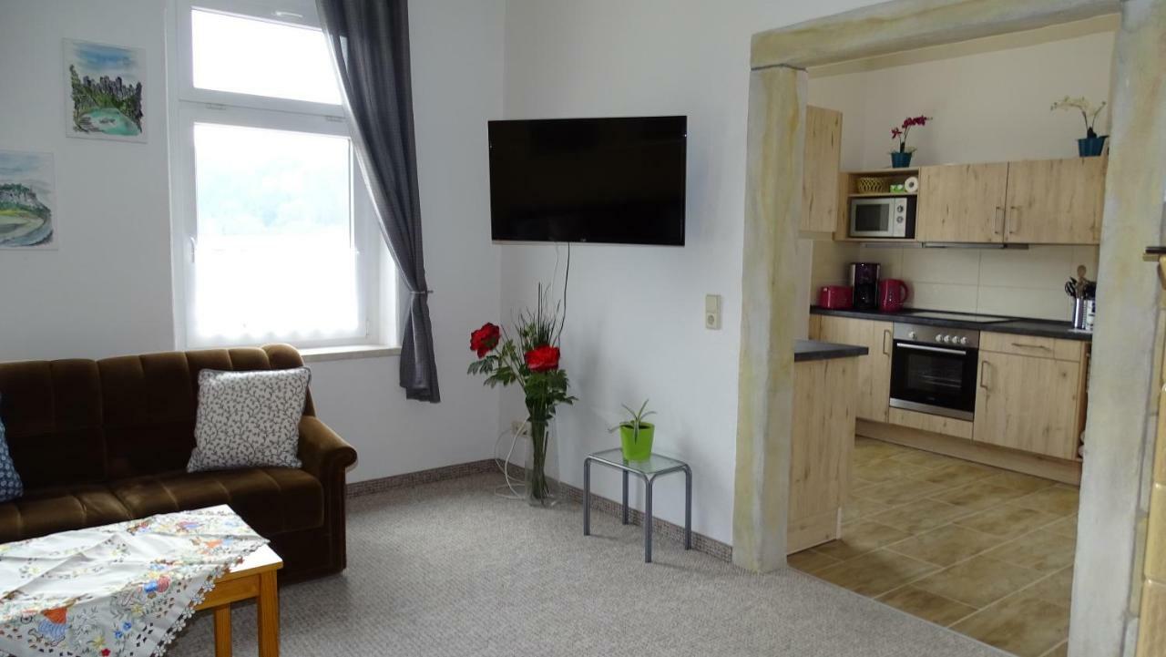 Ferienwohnung "Moeller" Rathmannsdorf Exteriör bild